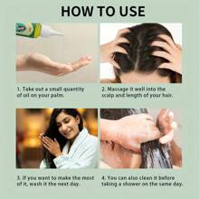 sevich Adivasi Herbal Hair Oil Scalp Care Essential Oil Strengthens & Moisturizes Dry, Damaged Hair For All Hair Types - 綠色 - 查看 8