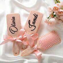 Brosse à cheveux personnalisée pour enterrement de vie de jeune fille, cadeaux pour demoiselles d'honneur, brosses à cheveux pour demoiselles d'honneur, faveurs pour enterrement de vie de jeune fille, cadeaux pour la fête de mariage, cadeaux personnalisés pour demoiselles d'honneur