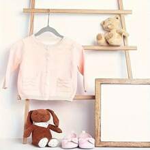 50 件/30 件/10 件儿童植绒防滑衣架，天鹅绒植绒材料不会掉毛，婴幼儿专用，带夹子，节省空间，非常适合衣柜整理和储存