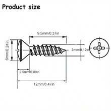 50 件装电吉他贝斯护板螺丝 3 种颜色可选通用吉他螺丝乐器配件 - 彩色 - 查看 2