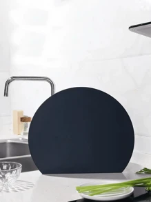 Cross-Border TPU Vegetable Board Soft Semi-Circular Double-Sided Cutting Board Japanese Non-Slip Wear-Resistant Cutting Board Baby Food Cutting Board PP Classification Cutting Board