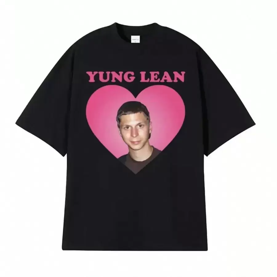 Yung Lean Michael Cera Funny Meme T Shirt Men's Summer Casual Aesthetic ...