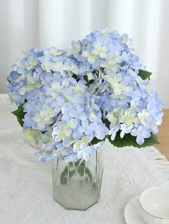 4 件花卉绣球花，适用于婚礼装饰、派对、家居装饰、人造花