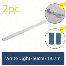 1 pezzo Luce a sensore di movimento a LED per mobile, luce notturna magnetica senza fili ricaricabile via USB per cucina, luce notturna ultramagnetica ricaricabile con luce calda e bianca, adatta per mobile, corridoio, scale, cucina, comodino, con batteria da 200mAh e 350mAh, 3,7V
