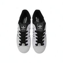 Adidas Originals Giày thể thao cổ thấp Unisex SUPERSTAR II 2025 JH5469 - trắng - Xem 7