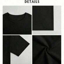 Laser Cat - Giant Kitten Destroying City Funny Cat Meme T-Shirt - Black - View 4