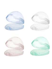 Transparent Pacifier Case, Pacifier Holder Case, Pacifier Container For Travel, (Pack Of 1)