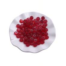12mm 20/50/100pcs Pack Mix Colorful Color Stock Resin Flat Rhinestone Spacer Rondelles Beads For Beadable Pen Keychain Fashion Chunky Necklace Bracelet DIY Jewelry Making