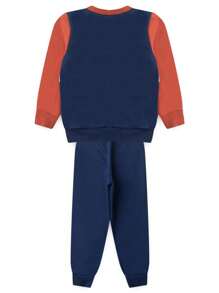 Platinum Kids Boys' Tricolor Teddy Bear Set - 藏蓝色 - 查看 3