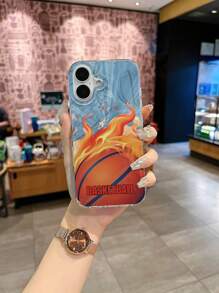 HANCAI Vibrant Fireworks Design Phone Case, Made Of Soft TPU Material To Provide Protection. A Unisex Ideal Gift, Suitable For Easter Phone Case, Rabbit Eggs. Compatible With IPhone 16, 15, 14, 13, 12, And 11 Plus Pro Max Models. - Blue - View 6