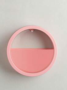 1 pieza Macetero de pared redondo, maceta hidropónica, decoración de pared interior, estilo escandinavo, apta para sala de estar, comedor, en color macaron
