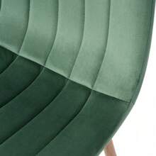 Indoor Green Velvet Dining Chair, Modern Kitchen Dining Chair With Backrest, Upholstered Side Chair With Hot Transfer Metal Legs, Family Kitchen Dining Room And Living Room (Set Of 4),ComfortCorner