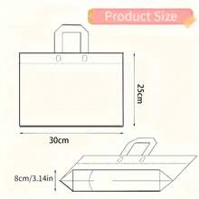 5/10/15 件优质礼品袋 - 多功能购物和派对礼品袋，适用于婚礼、生日等 - 适用于小型企业和活动的塑料工艺袋