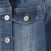 The Children's PLACE Girls Medium Wash Stretch Denim Jacket - NOVA WASH - View 2