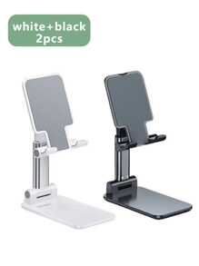 1pc Foldable Retractable Desktop Phone And Tablet Stand Portable Stand Rotatable Phone Holder Compatible With Iphone Ipad Adjustable Desktop Tablet Stand