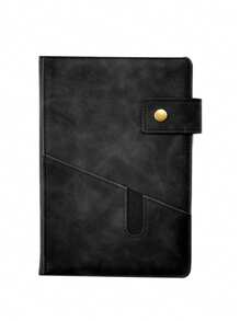 Customization 1PC Classic Business Style A5 Buckle Imitation Leather Notebook Wear-Resistant Stain-Resistant Thickened Paper Office School Meeting Records Class Notes Essential,Multi-Functional,Ornamental,Reusable,Modern,Colorful,Cute,Vintage,Cartoon,Workers,Clients,Students,Children,For Business/Work/Office,For School,School Supplies,Back To School,School Supplies,Back To School,For Office,For School,For Classroom,For Teacher Gifts,For University,For Colleague,For Dorm Rooms,For Teacher,For Boys And Girls,For Teenagers,Junior High School Students,Middle School Students,High School Senior High School Students,College Students,University Students,Freshman,Sophomore,Underclassmen