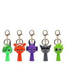 Sanrio 1 st Sprunki Rhythm Game Box Sleutelhanger, Game Peripheral Rhythm Box Figuur Hanger