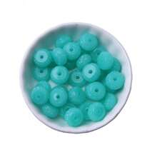 12mm 20/50/100pcs Pack Mix Colorful Color Stock Resin Flat Rhinestone Spacer Rondelles Beads For Beadable Pen Keychain Fashion Chunky Necklace Bracelet DIY Jewelry Making