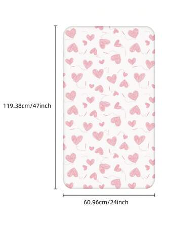 GLLQUEN BABY 2 paquetes de sábanas para cuna para niños y niñas, sábana ajustable para cuna y colchón de niño pequeño, súper suave de microfibra, certificado Oeko-Tex, 47x24x6 pulgadas