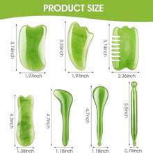 7pcs/1pc/Scrape Beauty Facial Tools, 7 Scraping Massage Tools, Multi-Functional Beauty Skin Lifting For Face And Every Part Of The Body, Face Slimming, Thinner Body, Tighter Skin And Soothing Spa Acupuncture To Trigger Point Massage, Can Be Used For Every Part Of The Body To Make The Body Relaxed,Beauty,Skin Care Products,Spa,Self Care,Skin Care Tools,Face Care,Esthetician Supplies,Massage,Face Massage Tool,Face Roller