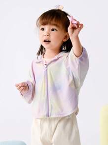 Balabala Baby Hooded Sun Protection Jacket, 2025 Summer Cute Loose Outerwear - Red Hue - View 3