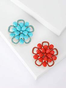 Spilla bohémien alla moda a fiori turca per accessori di abiti da donna, vestiti, tailleur, per feste, banchetti, regalo
