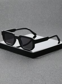 6pcs Unisex Combination Pack, 4pcs, 3pcs Set, 1pc Round Frame, 1pc Square Frame, 1pc Oversized Square Frame, Y2K Square Casual Retro Beach Fashion Sunglasses, Suitable For Daily Wear, All Seasons