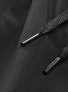 Pantalones cortos deportivos de color liso para primavera/verano, antideslizantes, con doble capa, para pareja/unisex, para correr, actividades al aire libre, gimnasio, de ajuste holgado y livianos, diseño casual