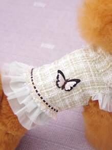 Princess Dress & Jacket For Pets, Suitable For Poodle, Maltese, Yorkshire Terrier In Spring And Autumn