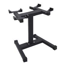 kangten Heavy Duty Dumbbell Holder, Dumbbell Stand, Dumbbell Storage Rack - Black - View 8
