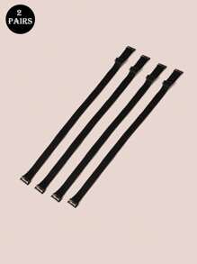 2 Cặp Dây Áo Ngực Co Giãn Chống Trượt Có Thể Điều Chỉnh Rộng 0.71 Inch Cho Nữ - Nhiều màu - Xem 15