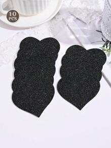 2pcs-10pcs Disposable Nipple Covers, Seamless Breathable Self-Adhesive Invisible Bra, Women's Lingerie & Underwear Accessories,Low Cut Evening Dresses, Bras, Underwear Accessories, Nipple Covers To Prevent Exposure, Wedding Photography Supplies, Wedding Clothing Accessories For Rave - Multicolor - View 12