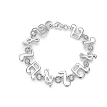 925 Silver Fashion Bracelet, Suitable For Daily Wear And Gift Giving - White - View 1