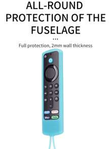ROKU TV Remote Control Silicone Protective Cover, Suitable For ROKU Series TV Remote Control, Made Of Luminescent Silicone Material