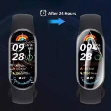 OUKNOEO 9Pcs/6Pcs/3Pcs Hydrogel Screen Film Compatible With Xiaomi Watch Mi Band 9 8 7 Pro 6 5 Anti-Scratch Soft HD TPU Clear Film