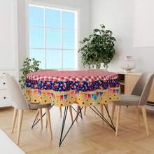 TL214 - Festa Junina Arraiá Xadrez, Chita e Palha