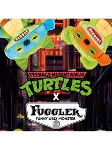 ZURU Fuggler Official Genuine Cute Teeth Monster Turtles Series Funky Teeth Ugly Cute Funny Doll New Year Christmas Birthday Gift