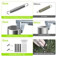 Rampoline, 10FT 12FT 14FT 16FT Trampolines For Kids & Adults, Trampoline With Enclosure, Ladder, Recreational Trampolines For Outdoor Jump, ASTM Approved