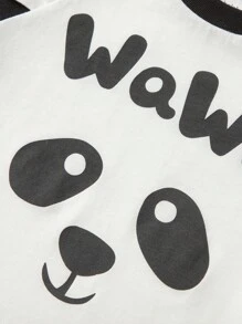 Balabala Áo Thun Cho Bé, Áo Mùa Hè 2025 Dễ Thương Cho Bé Trai Bé Gái - màu đen - Xem 7