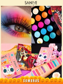 Estuche de sombras T305 saniye halloween diseño al azar - Pumpkin Spice - Ver 4