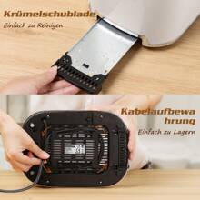 Toasters - EU E Type Plug(220-240V) - View 8