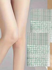 1/4/8PCS Invisible Thigh Lift Tape,Invisible Thigh Lift Pads,Comfortable Thigh Lifter Stickers - Transparent Cellulite Reduction Adhesive, Octagon Shape For Women's Inner Thigh Skin Firming & Lifting, With Blue Wavy Pattern,Thigh Lift Tape Thigh Tape Cellulite Adhesive Body Tape For Women Girls Inner Thighs Skin Lifting