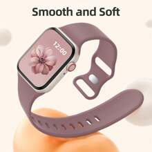 10 Pacotes de Pulseira À prova d'água Compatível com 38mm 40mm 41mm 42mm 44mm 45mm 46mm 49mm, Homens e Mulheres, Pulseira Esportiva de Silicone Macio Compatível com Séries 10, SE, 9, 8, 7, 6, 5, 4, 3, Ultra