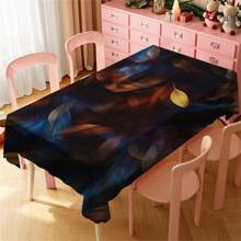 Multi-Functional Polyester Tablecloth - Colorful Patterns, Waterproof And Stain-Resistant, Easy To Clean For Indoor/Outdoor Use - Ideal For Picnics, Parties, Restaurants, Home Decor, And Gift-Giving - Multicolor - View 46