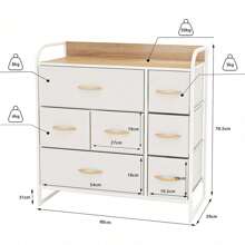 Storage Rack - Cremeweiß - Übersicht 3