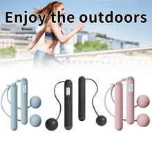 NetHong Cordless Jump Rope Ropeless Skipping Rope With Digital Counter Skipping Rope - Multicolor - View 12