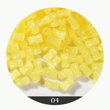 10g/80pcs 3x6mm Jade Beads ,Cloudy Glass Bamboo Stick Spacer Beads Lampwork Round Tube Bamboo Shape Beads Bamboo Tube Beads Colored Glass Beads Small Glass Tube Beads For Jewelry Making
