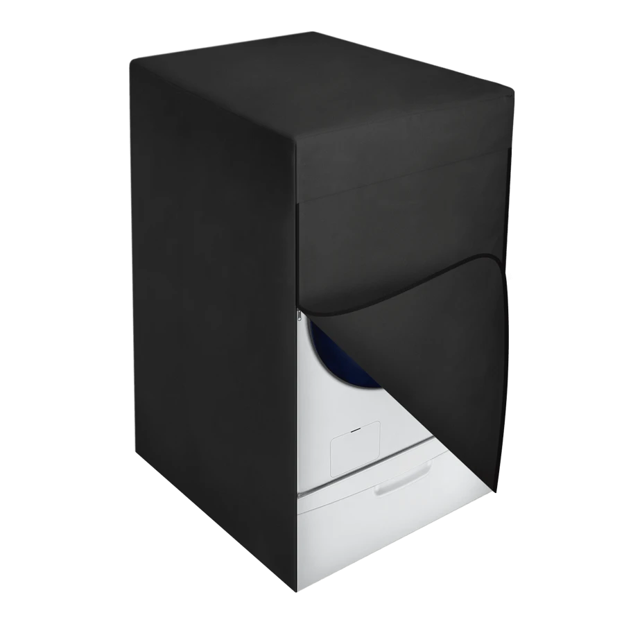 Funda Para Lavadora/Secadora de Carga Frontal con Pedestal  con Cierre (Protector impermeable)