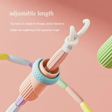 1pc Soft Rubber Collision Resistant Jump Rope, Suitable For Home Fitness, Outdoor Activity, Gym Exercise, Lightweight & Portable, Adjustable, Beginner Level, Unisex, All Seasons