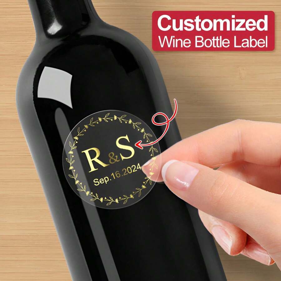 48 PIEZAS de etiquetas de cristal personalizadas - Personalización de etiquetas de cristal, los patrones son seleccionables, excelente textura, ¡satisface todas las imaginaciones! Patrones, materiales y tamaños ilimitados. Servicio integral de personalización de etiquetas de cristal, solución integral, adecuado para cajas de regalo, portátiles, vidrio, botellas de agua, etc.